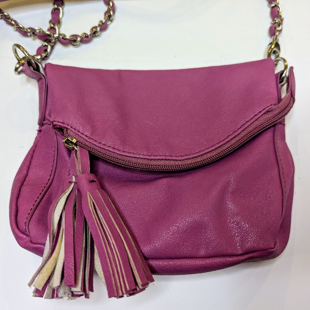 Vintage Small New York and Company - Bohemian Lightweight - Crossbody Purple Bag